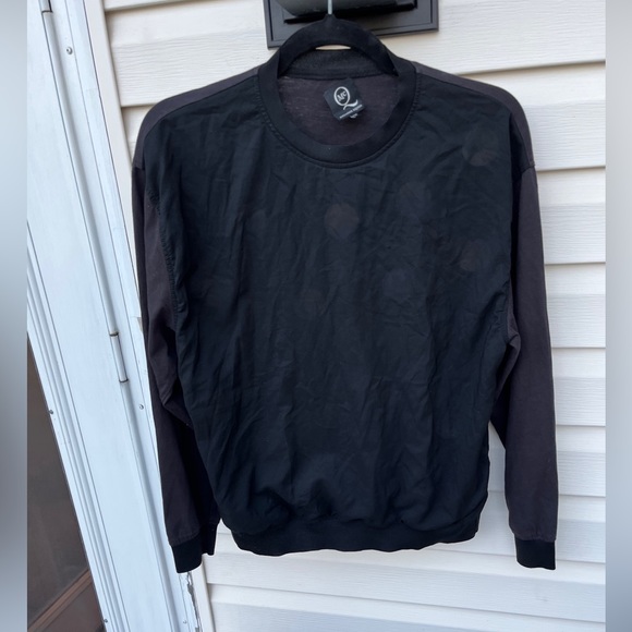 ALEXANDER MCQUEEN BLACK HIDDEN SEQUINS SWEATSHIRT-L - Picture 10 of 12